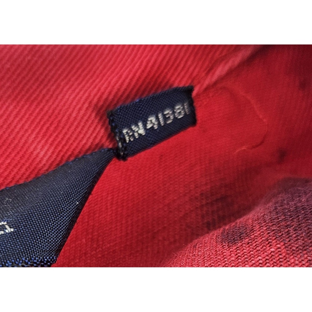 Vtg Red Polo Ralp Lauren Medium Zip Harrington Jacket USA made Custom Reworked - Picture 14 of 14